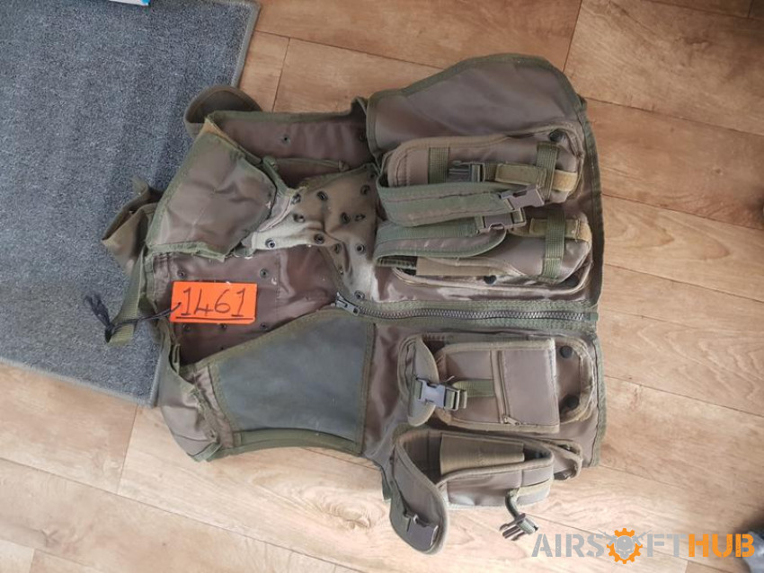 Combat vest - Used airsoft equipment