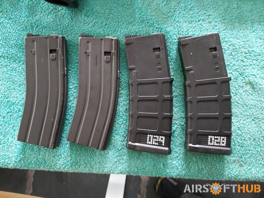 Mws mags - Used airsoft equipment