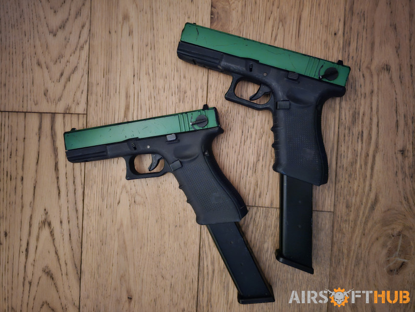Duo g18c with extended mag - Used airsoft equipment
