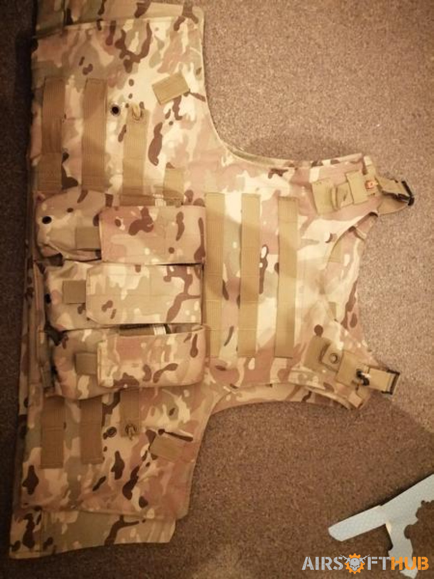 Tactical vest - Used airsoft equipment