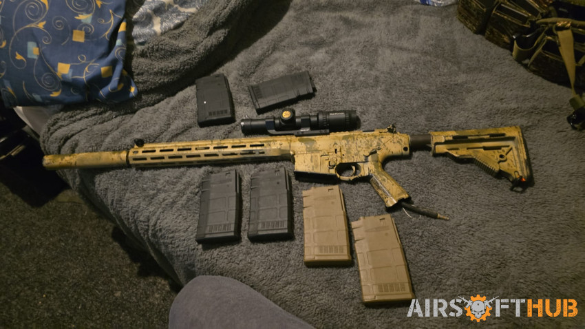 Rapax xix 7.62 hpa kythera dmr - Used airsoft equipment