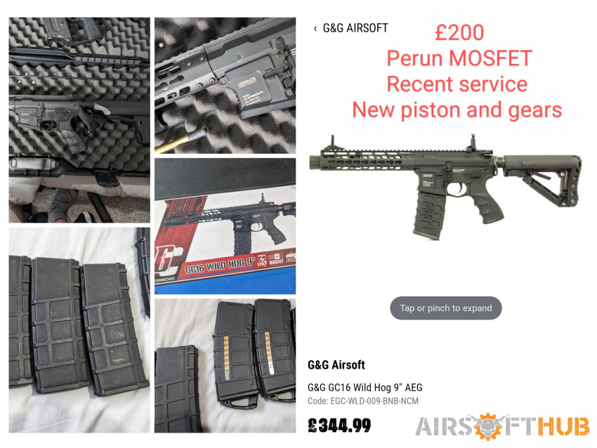 All sorts - Used airsoft equipment