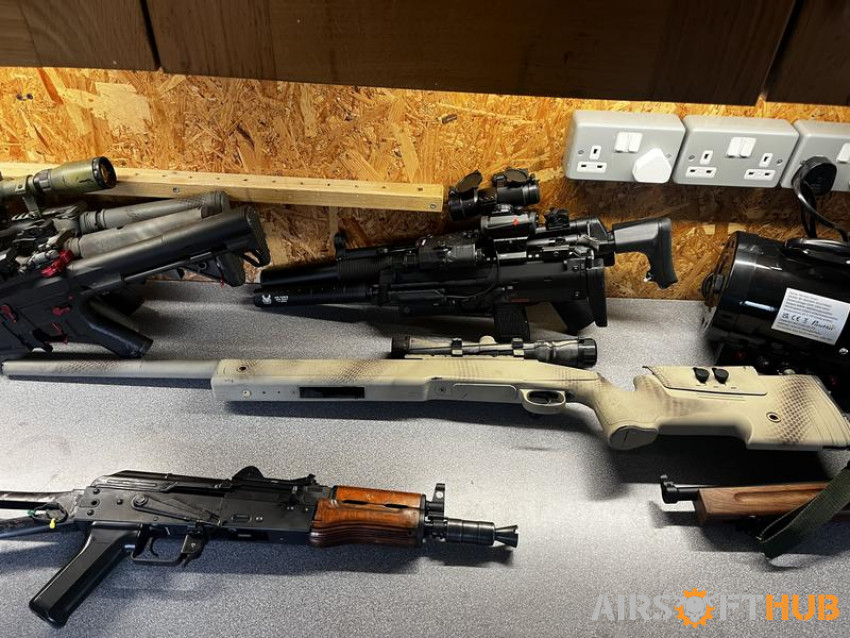 Sniper specta arms (upgraded) - Used airsoft equipment