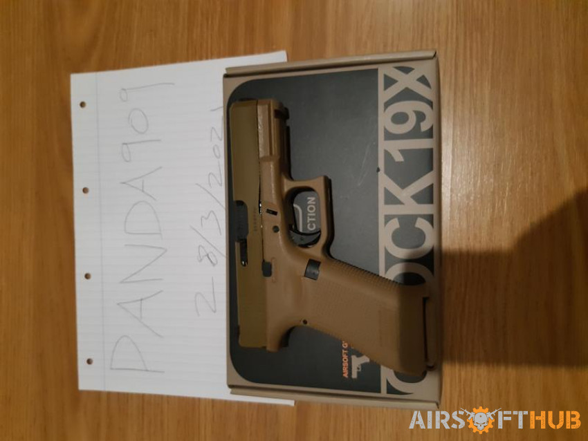Umarex Glock 19X GBB - Used airsoft equipment