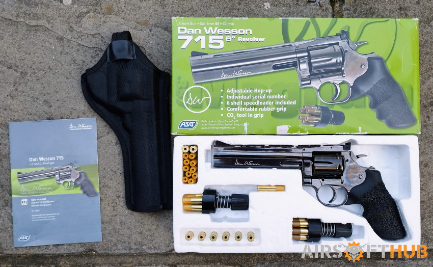 6" Revolver .357 Magnum - Used airsoft equipment