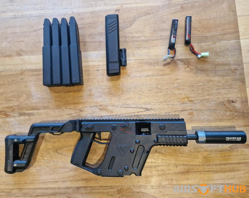 Krytac Kriss Vector + Extras - Used airsoft equipment