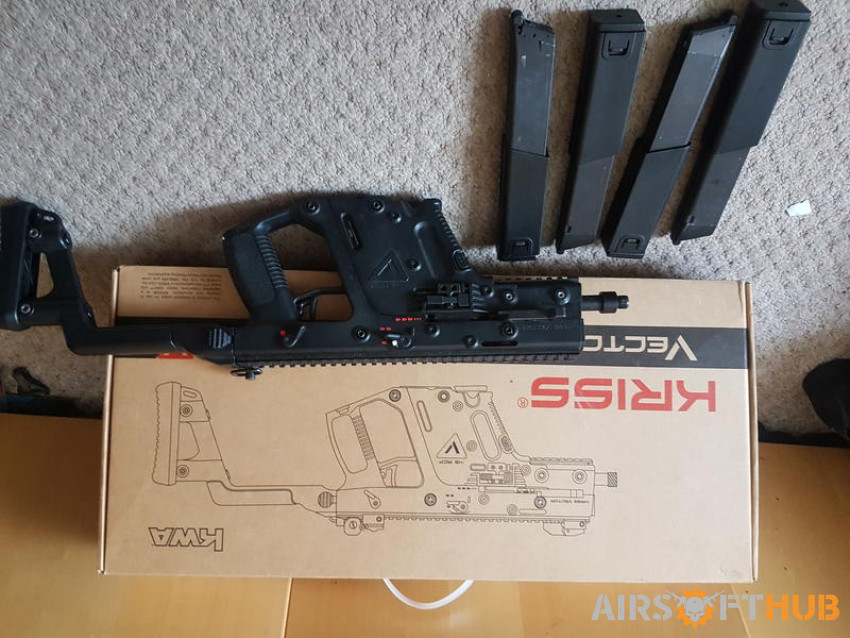 KWA GBB KRISS VECTOR - Used airsoft equipment