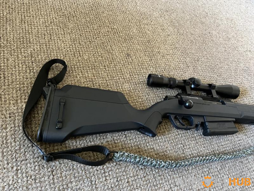 Ares amoeba Sniper Rifle, used - Used airsoft equipment