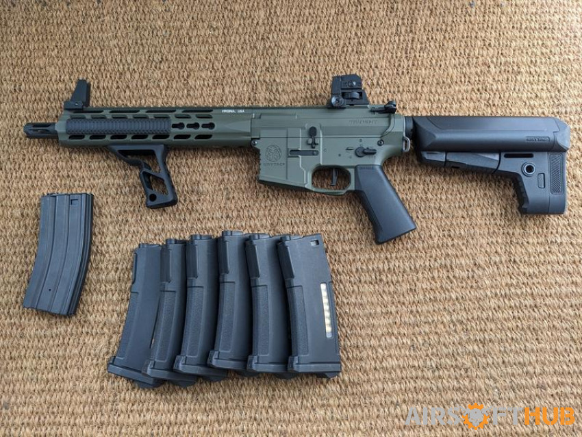 Krytac Trident MKII CRB Green - Used airsoft equipment