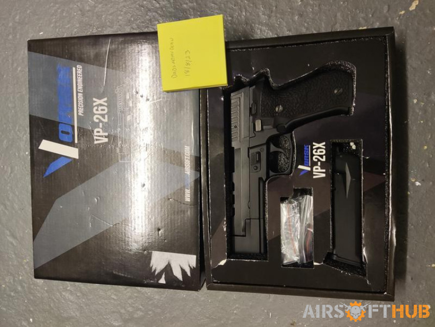 VORSK VP26X GBB Pistol, Black - Used airsoft equipment