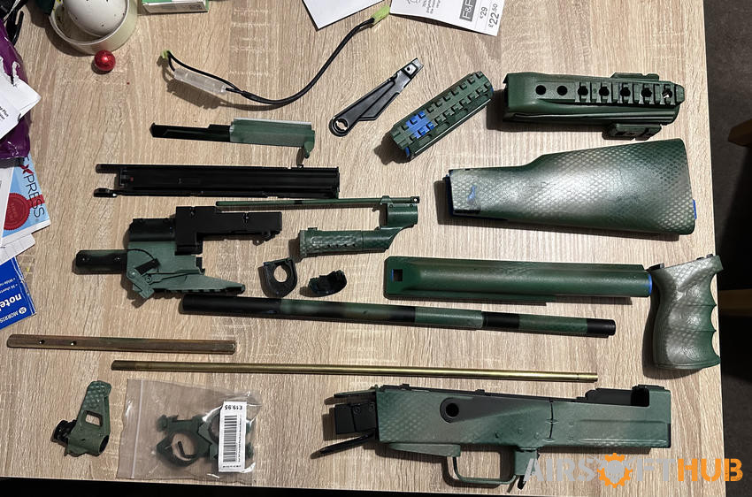 Parts for AK47 - Used airsoft equipment
