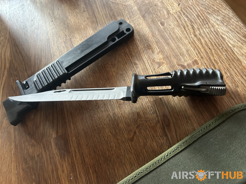 Sa80 bayonet, collectors - Used airsoft equipment
