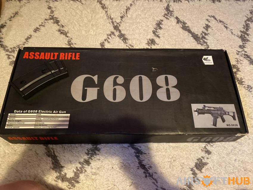 G608 rifle with 2 mags - Used airsoft equipment