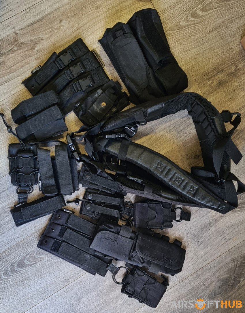 Black tac kit - Used airsoft equipment
