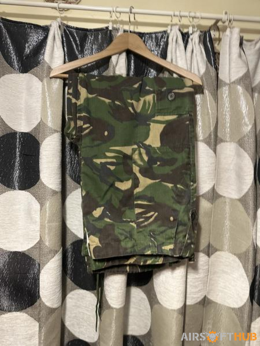 Woodland camo combat trousers - Used airsoft equipment