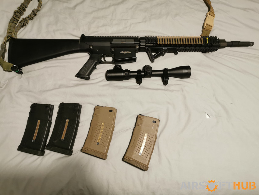 GNG SR 25 dmr - Used airsoft equipment