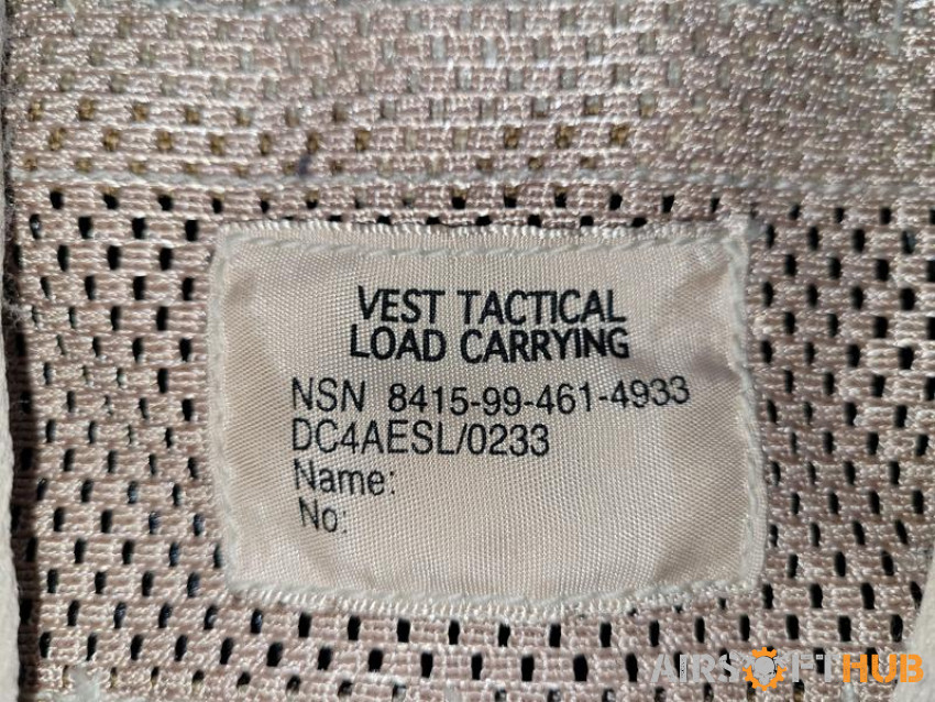 MTP Tactical Vest - Used airsoft equipment