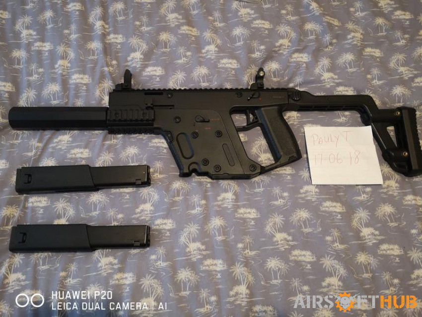 A&K K5 MOD1 KRISS VECTOR - Used airsoft equipment