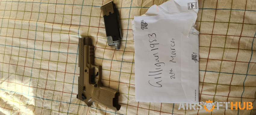 Sig Sauer M17 - Used airsoft equipment