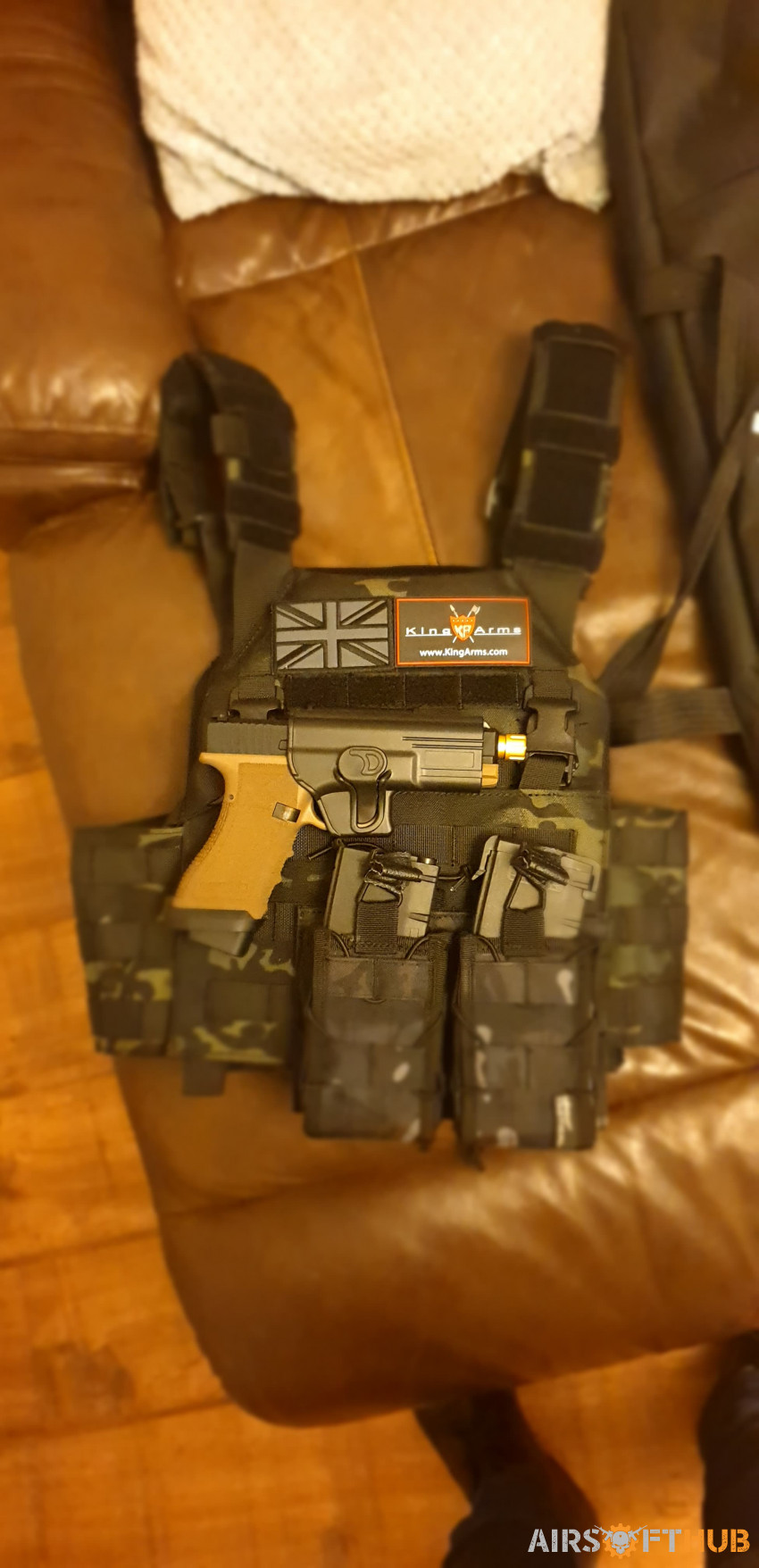 Kingarms Glock 17 full set up - Used airsoft equipment