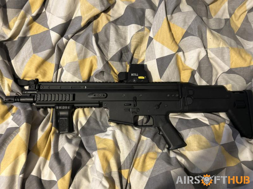 Double bell AEG Scar - Used airsoft equipment