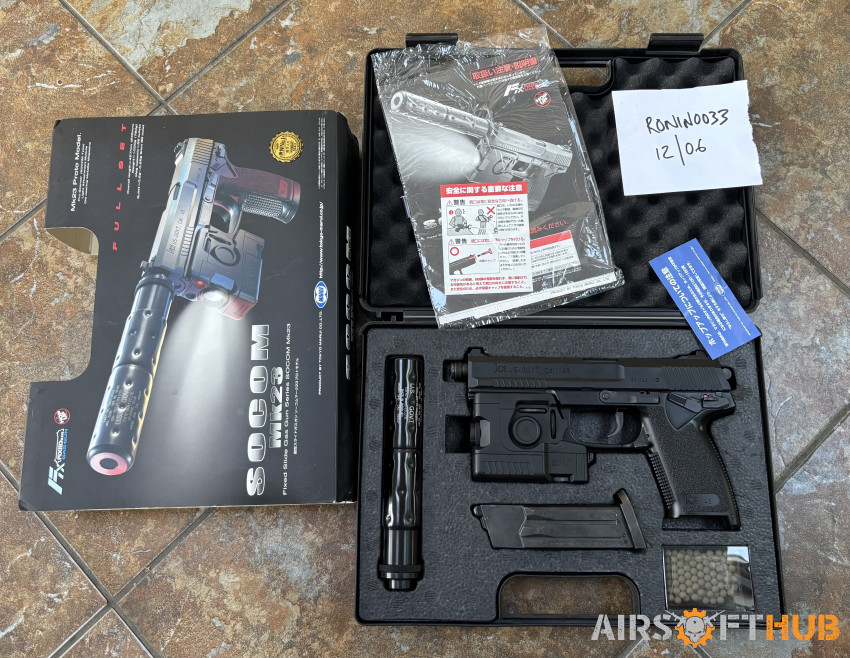 Tokyo Marui Mk23 SOCOM - Used airsoft equipment