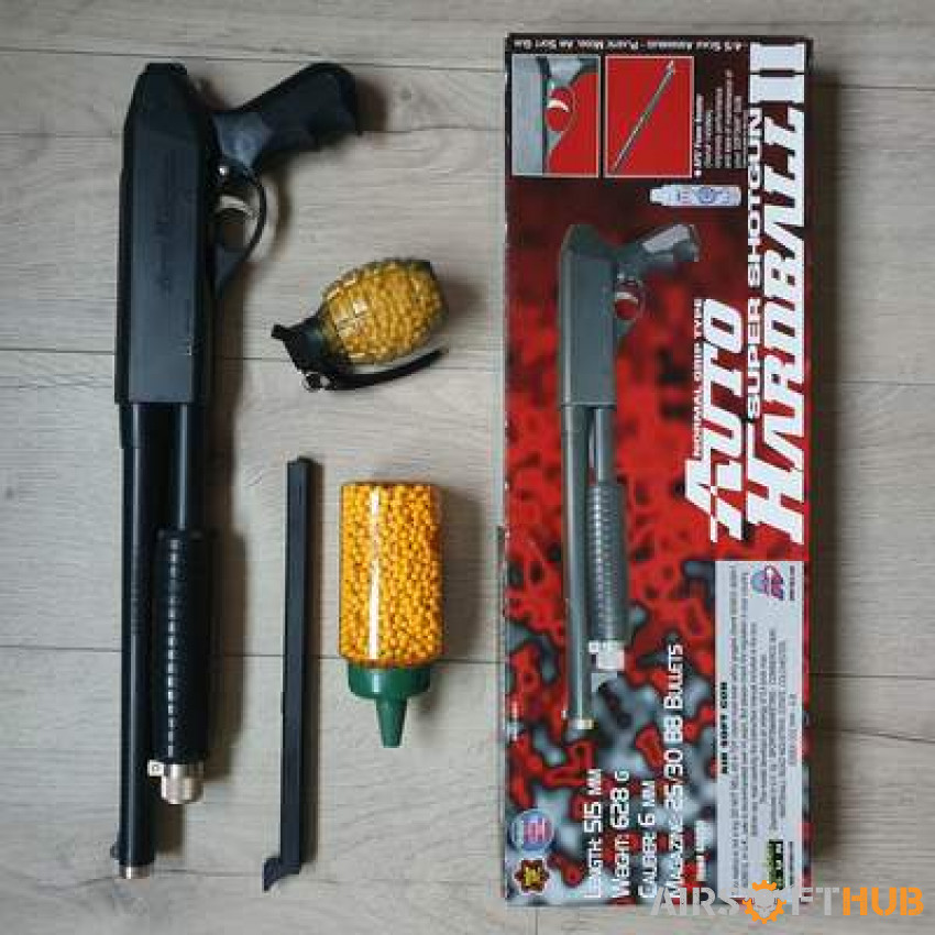 Hardball II Pump Shotgun - Used airsoft equipment