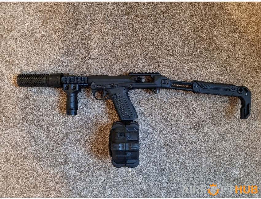 Full HPA AAP01 Carbine Setup - Used airsoft equipment