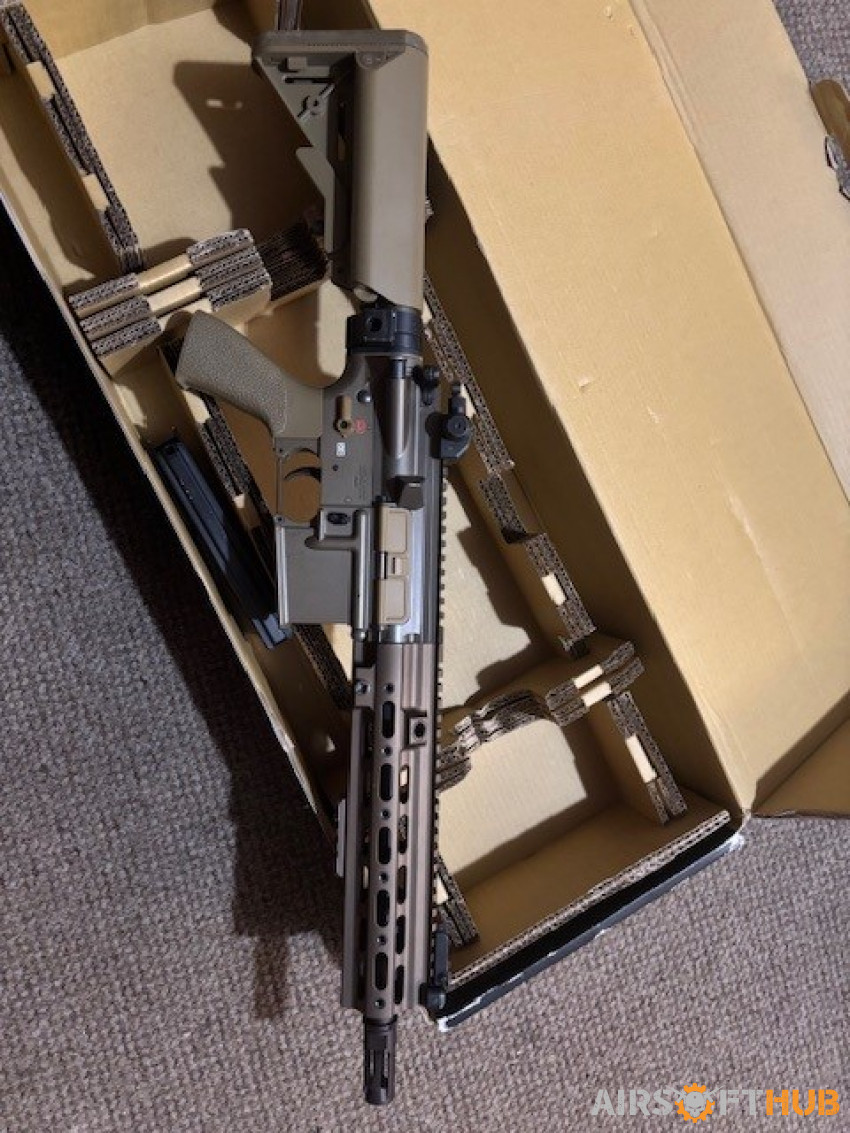HK T416 Delta (Dark Earth) - Used airsoft equipment