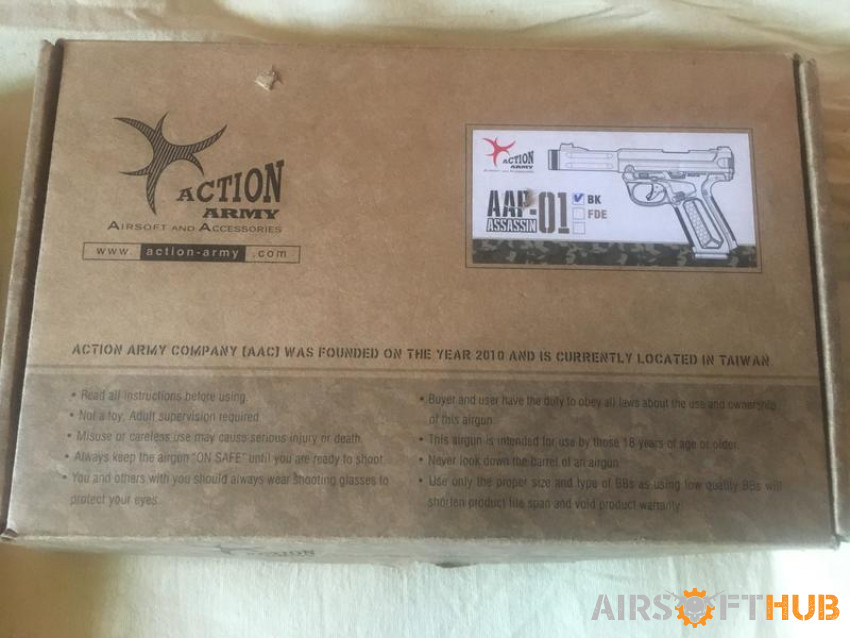 AAp-01 - Used airsoft equipment