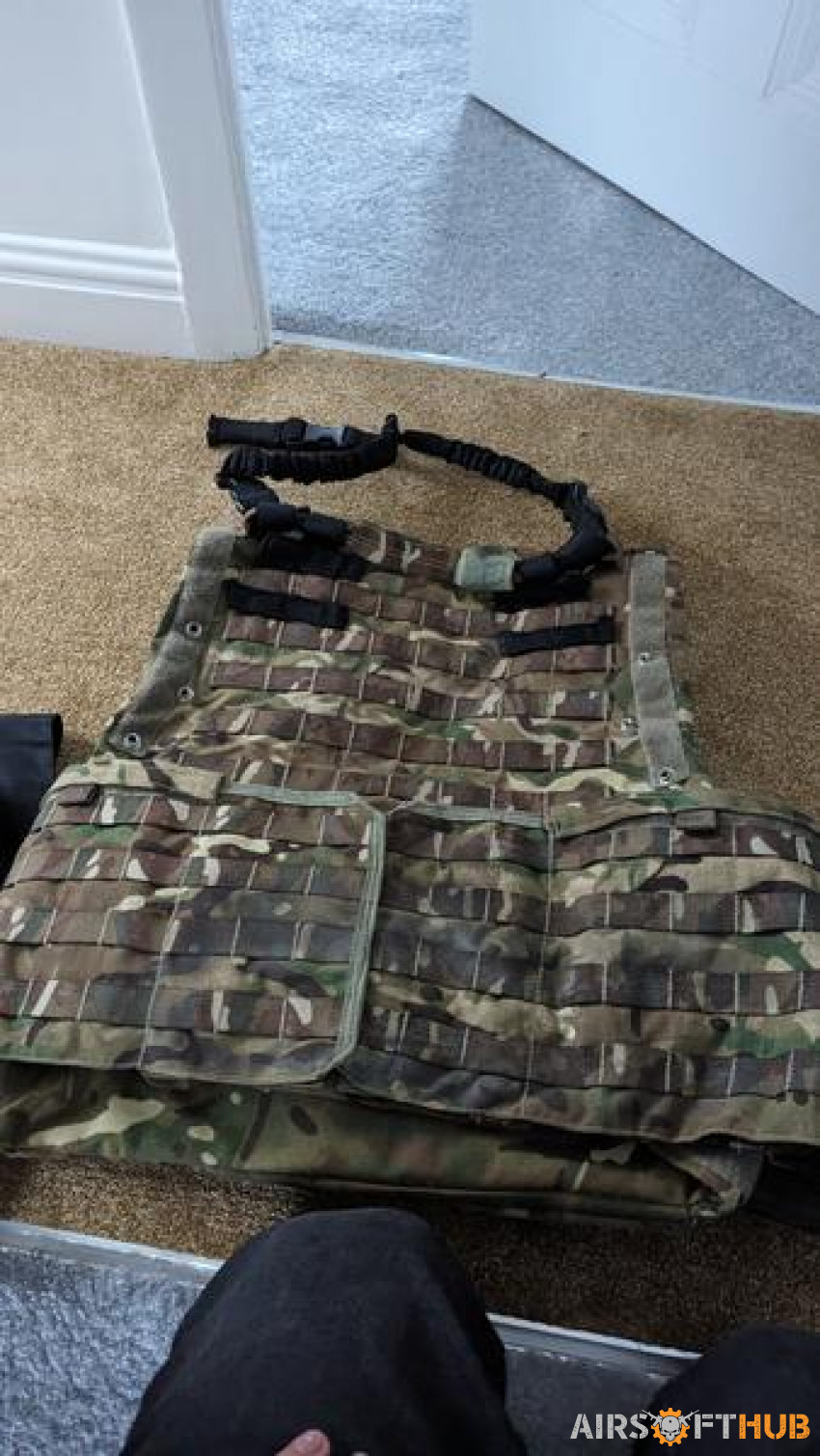 Ex army plate carrier mtp - Used airsoft equipment