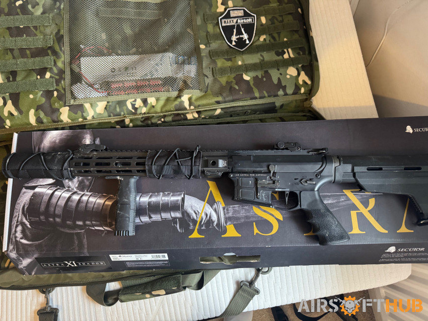 Secutor ASTRA XI Shadow AEG - Used airsoft equipment
