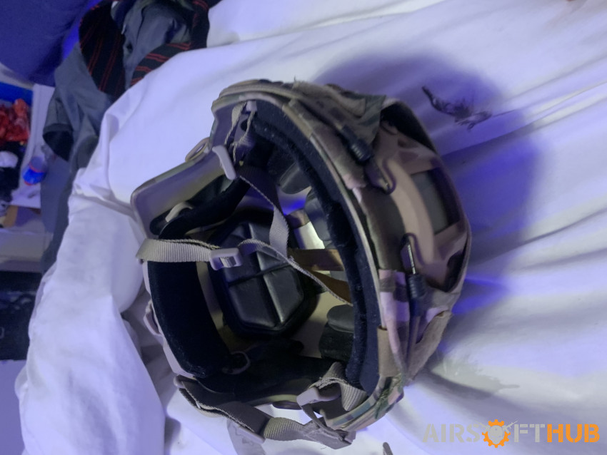 One Tigris multicam helmet - Used airsoft equipment