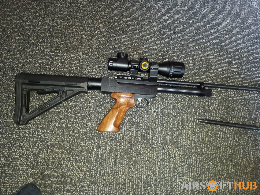 cp2 .22 custom air rifle pisto - Used airsoft equipment