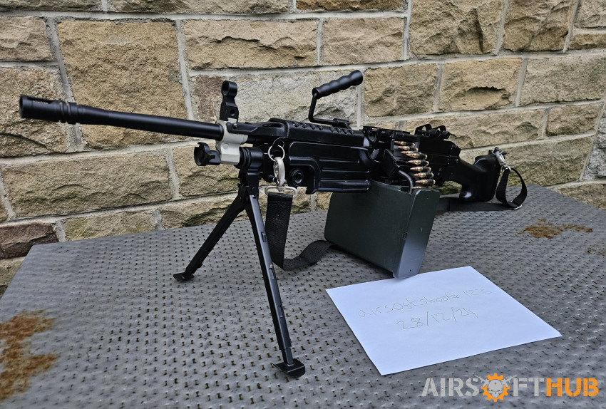 A&K M249 MK2 Metal Version - Used airsoft equipment
