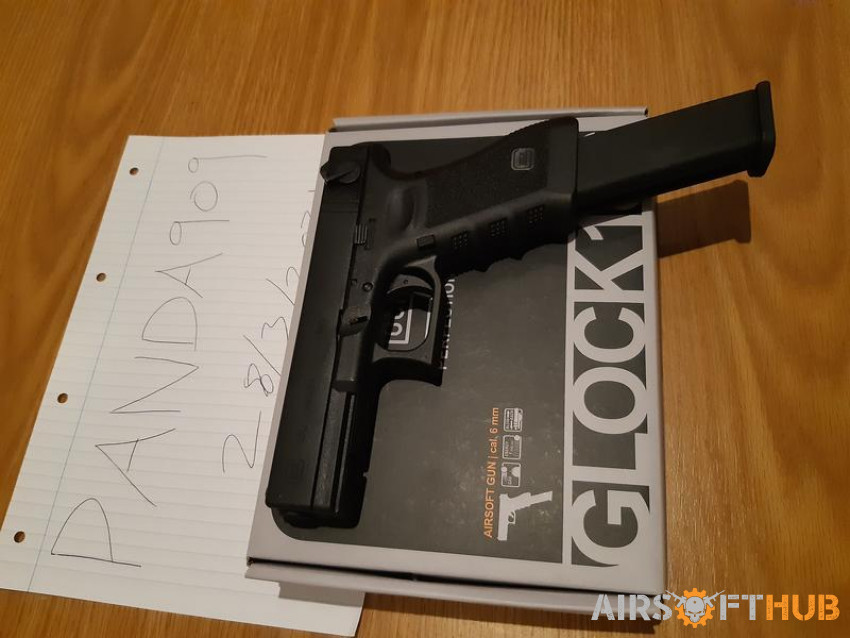 Umarex Glock 18C Semi/Full Aut - Used airsoft equipment