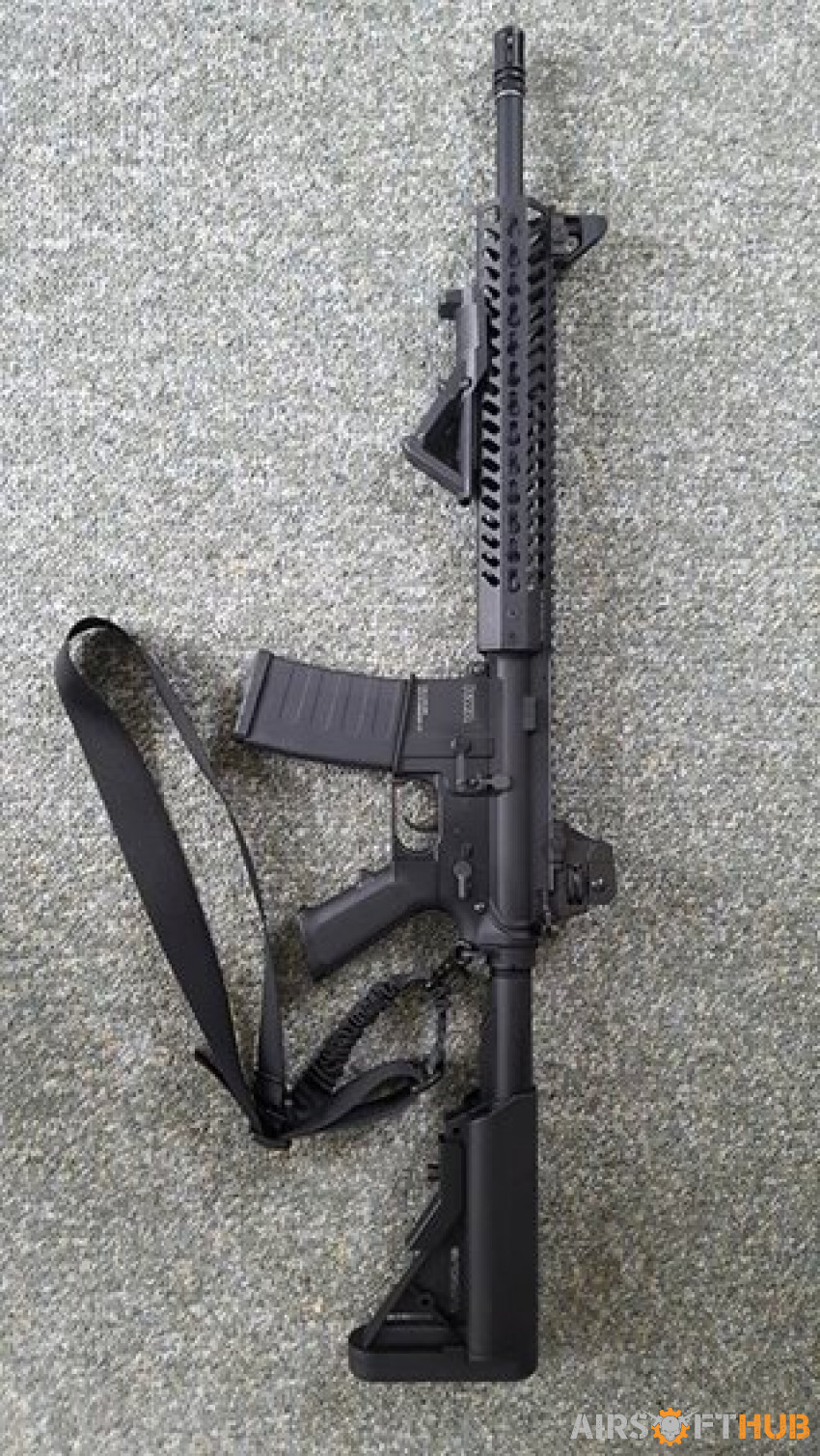 KWA SR10 plus accesories - Used airsoft equipment