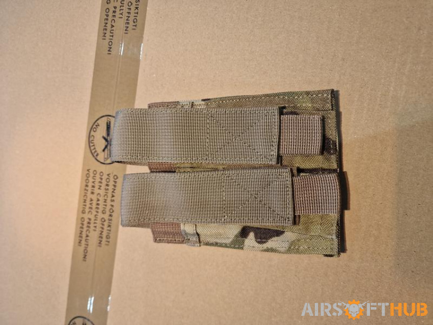 Molle attachment pouches - Used airsoft equipment