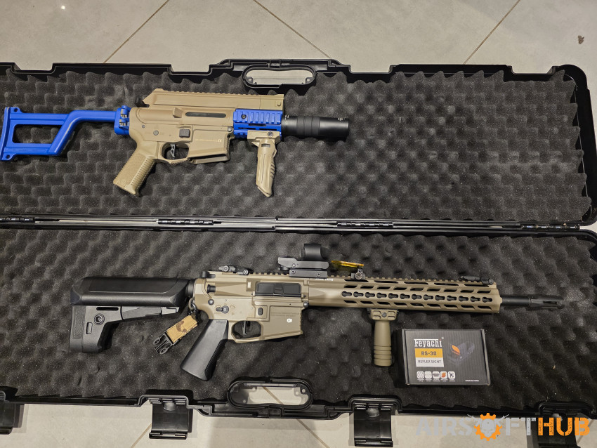 Krytac MK2 SPR, Ares Amoeba M4 - Used airsoft equipment