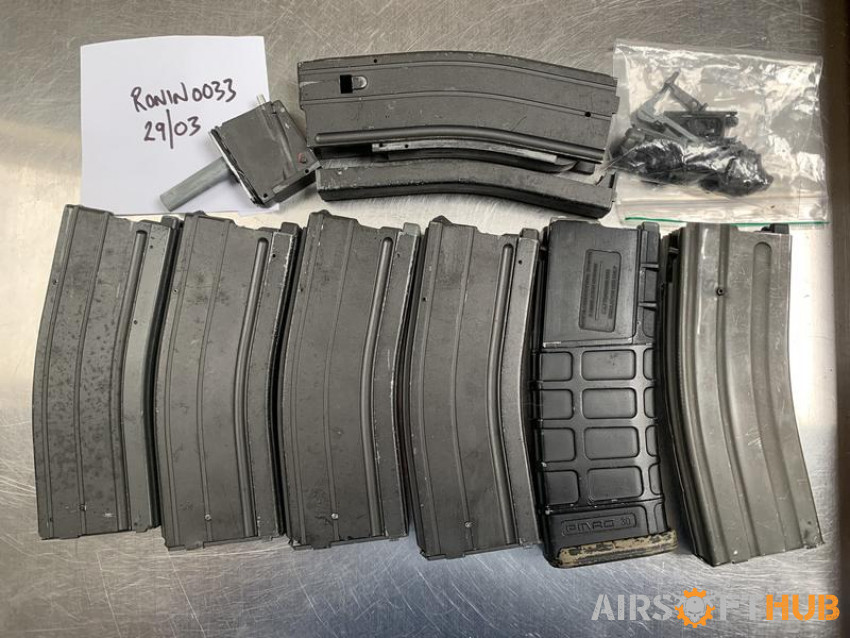 Western Arms System GBBR Mags - Used airsoft equipment