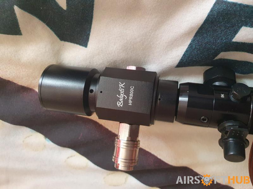 Hpa tank and regulator  never - Used airsoft equipment