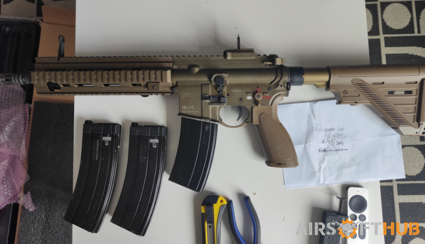 VFC HK 416A5 GBB - Used airsoft equipment