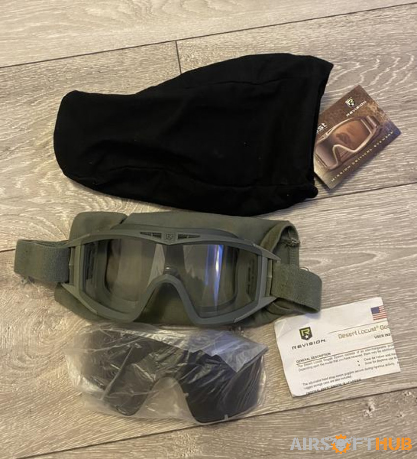 Revision Desert Locust goggles - Used airsoft equipment