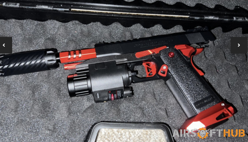 Tokyo Marui Hi Cappa Upgraded - Used airsoft equipment