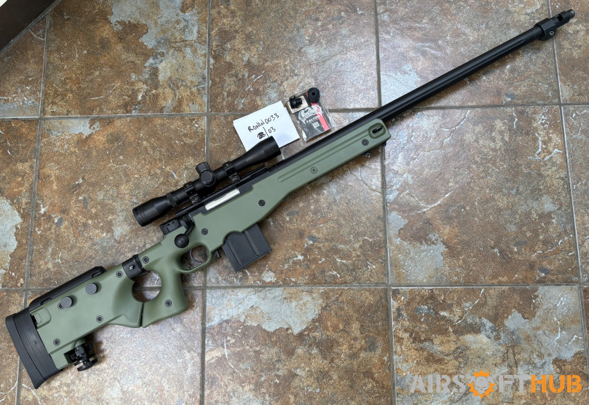 L118a1 Spring Sniper Rifle - Used airsoft equipment