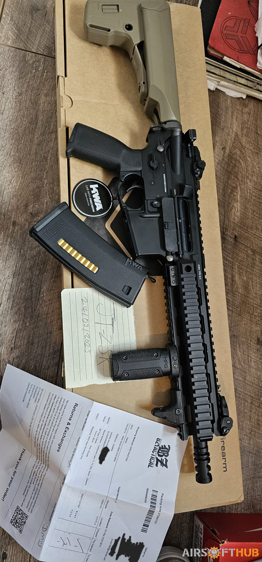Kwa ronin rm4 q10 recoil - Used airsoft equipment