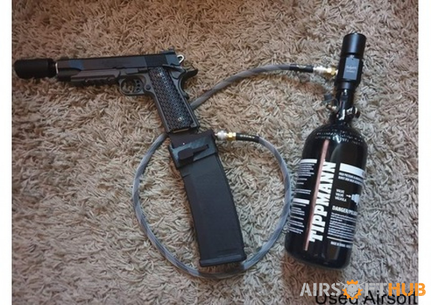TM 1911 Tapped airsoft HPA - Used airsoft equipment
