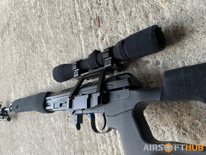 Sniper rifle (Dragunov) - Used airsoft equipment