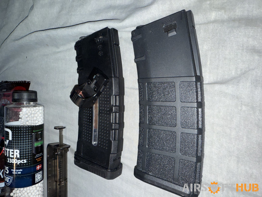 Nuprol electric airsoft rifle - Used airsoft equipment