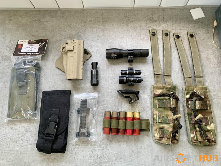Various Items - Used airsoft equipment
